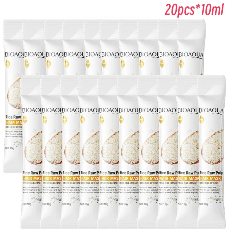 Rice & Keratin Hair Mask – Smooth, Soft & Frizz-Free Hair