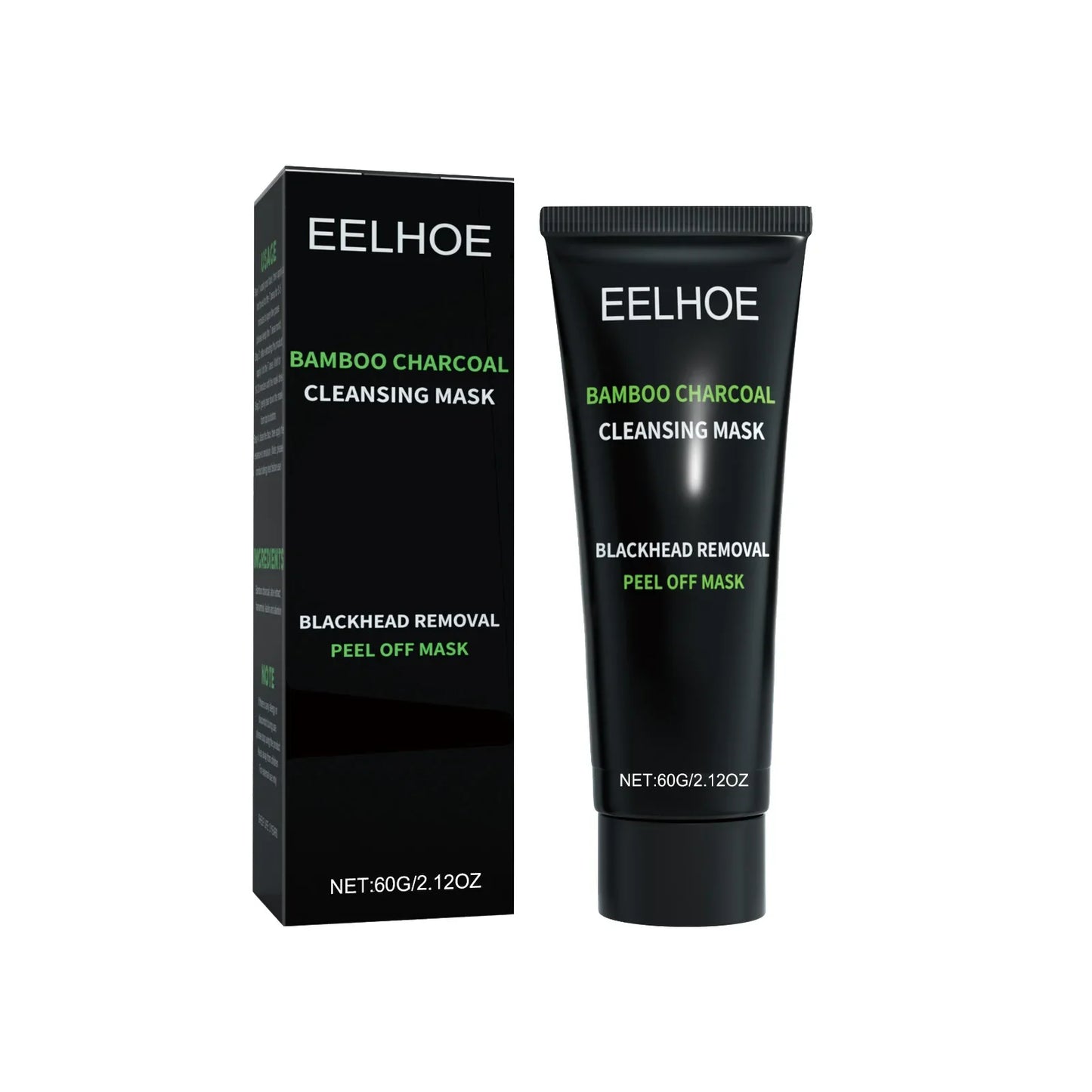 Eelhoe Bamboo Charcoal Peel-Off Mask – Pores & Oil Control