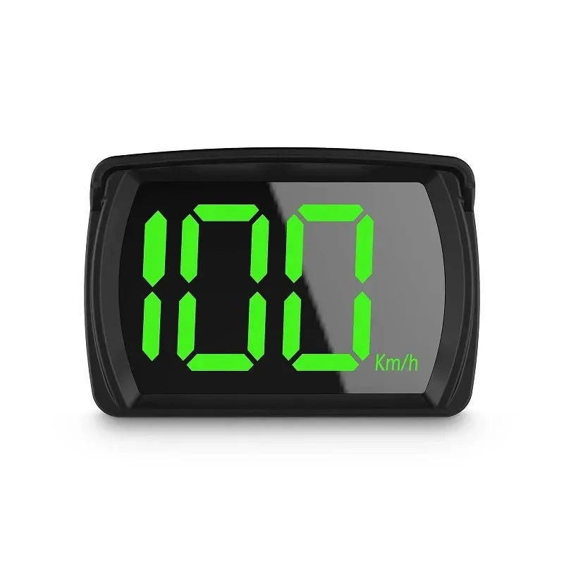 Y03 Professional GPS Speedometer HUD Head-Up Display Digital Car Speed Projection Large Font KM/H Meter Easy Plug and Play Peaceful Pleasures Health and Wellness Black