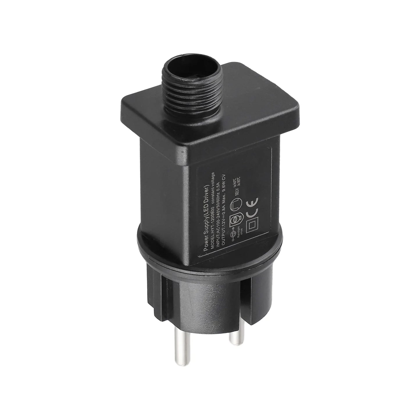12V LED Fairy Light Power Adapter IP44 Waterproof Transformer 0 5A 1A