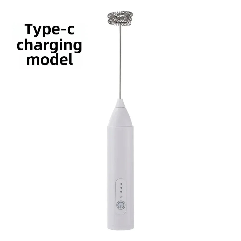 Mini USB Rechargeable Handheld Milk Frother & Foam Maker