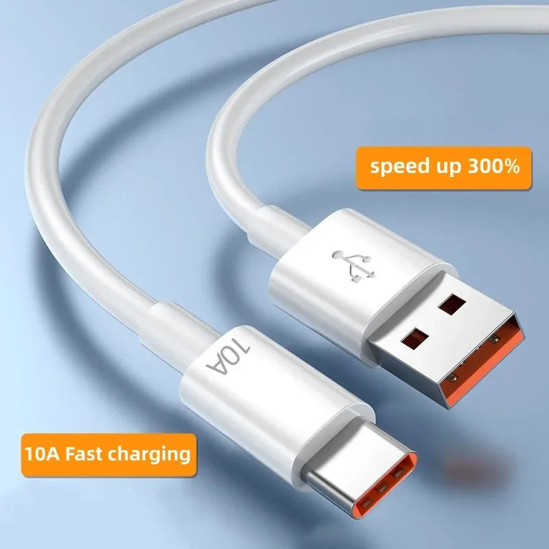 120W 10A USB-C Fast Charging Cable | Huawei Xiaomi Samsung