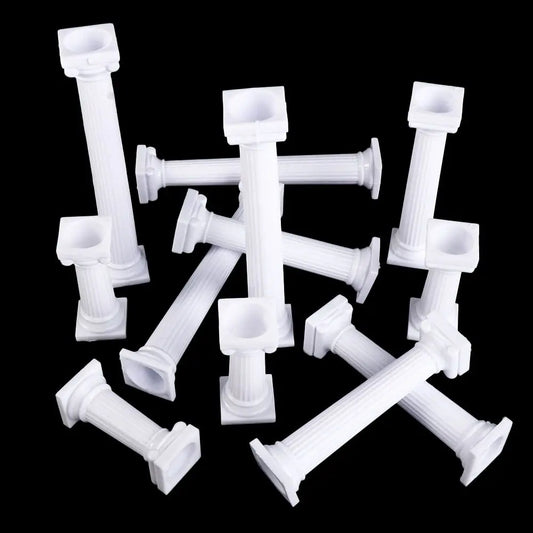 Roman Column Cake Separator Pillars | 3 Sizes – DIY Tiered Stands Cake Separator Pillars Oasis Select