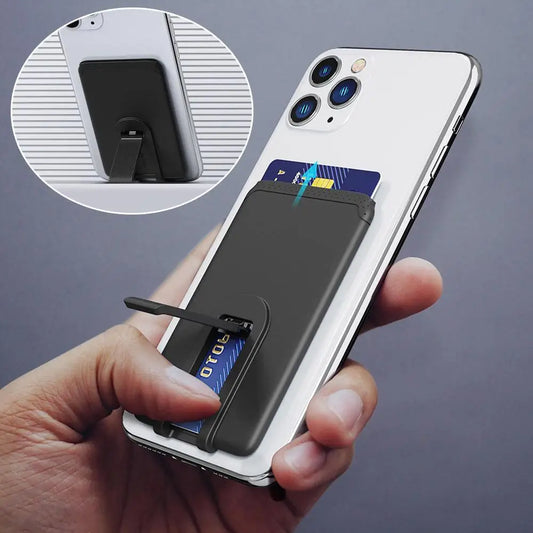 Silicone Stick-On Phone Card Holder – Universal Wallet Sleeve Phone Card Holder Oasis Select