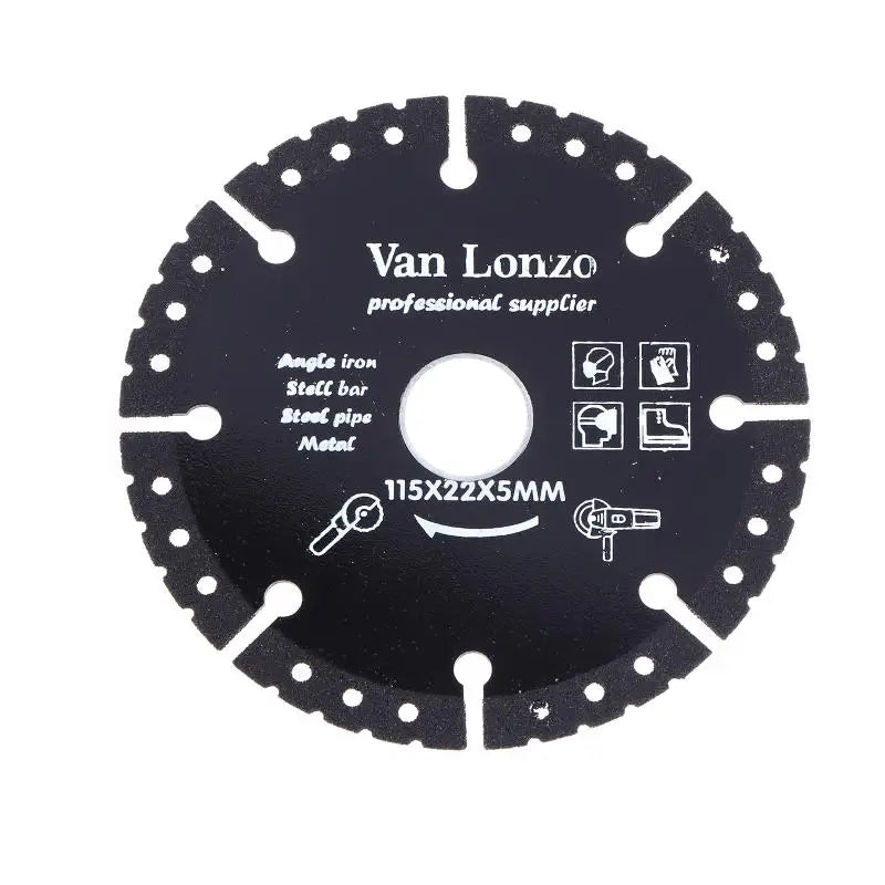 115*22*5mm/125*22*5mm Metal Cutting Diamond Plate Diamond Saw Blade Cutting Disc For Iron Steel Rods Metal Sheets Aluminum Peaceful Pleasures Health and Wellness