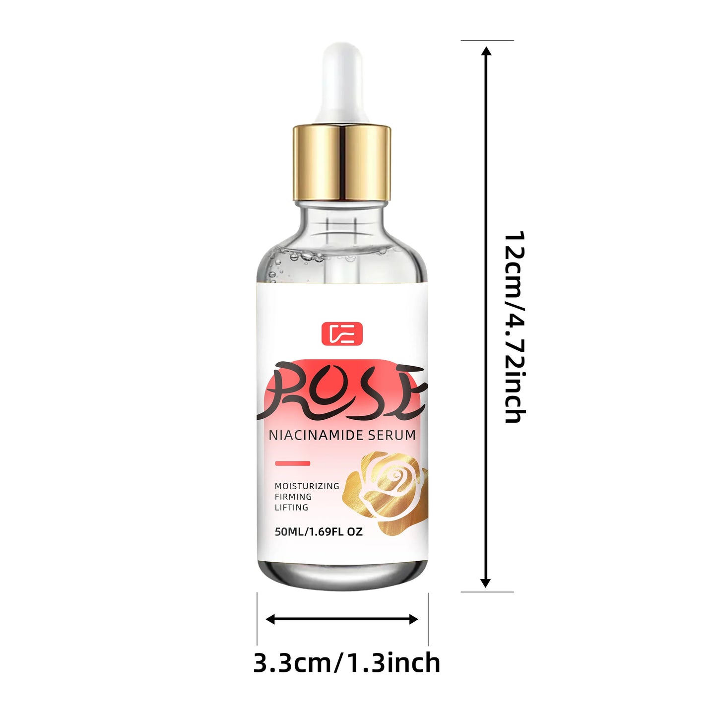 Rose Niacinamide Serum – Firming, Smoothing & Hydrating