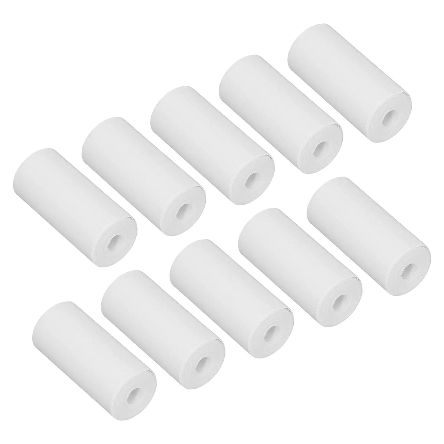 Thermal Printing Rolls Thick 2.24x0.98in Proper Size Printable Paper Rolls Paper Widely Used White Printable for Labels Peaceful Pleasures Health and Wellness