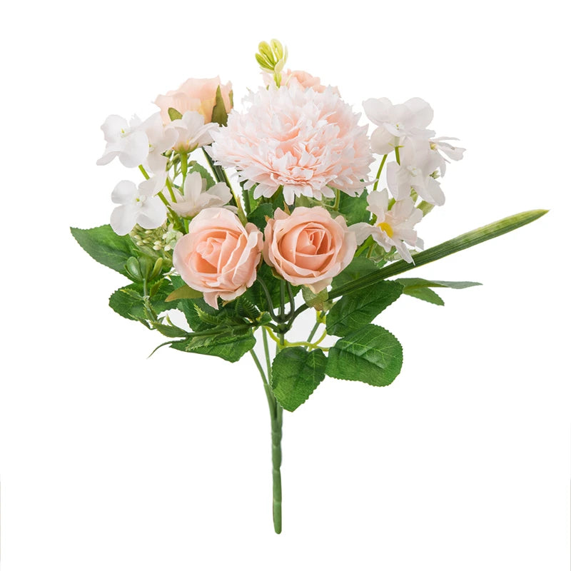Artificial Silk Roses Wreath – Wedding, Home & Party Decor