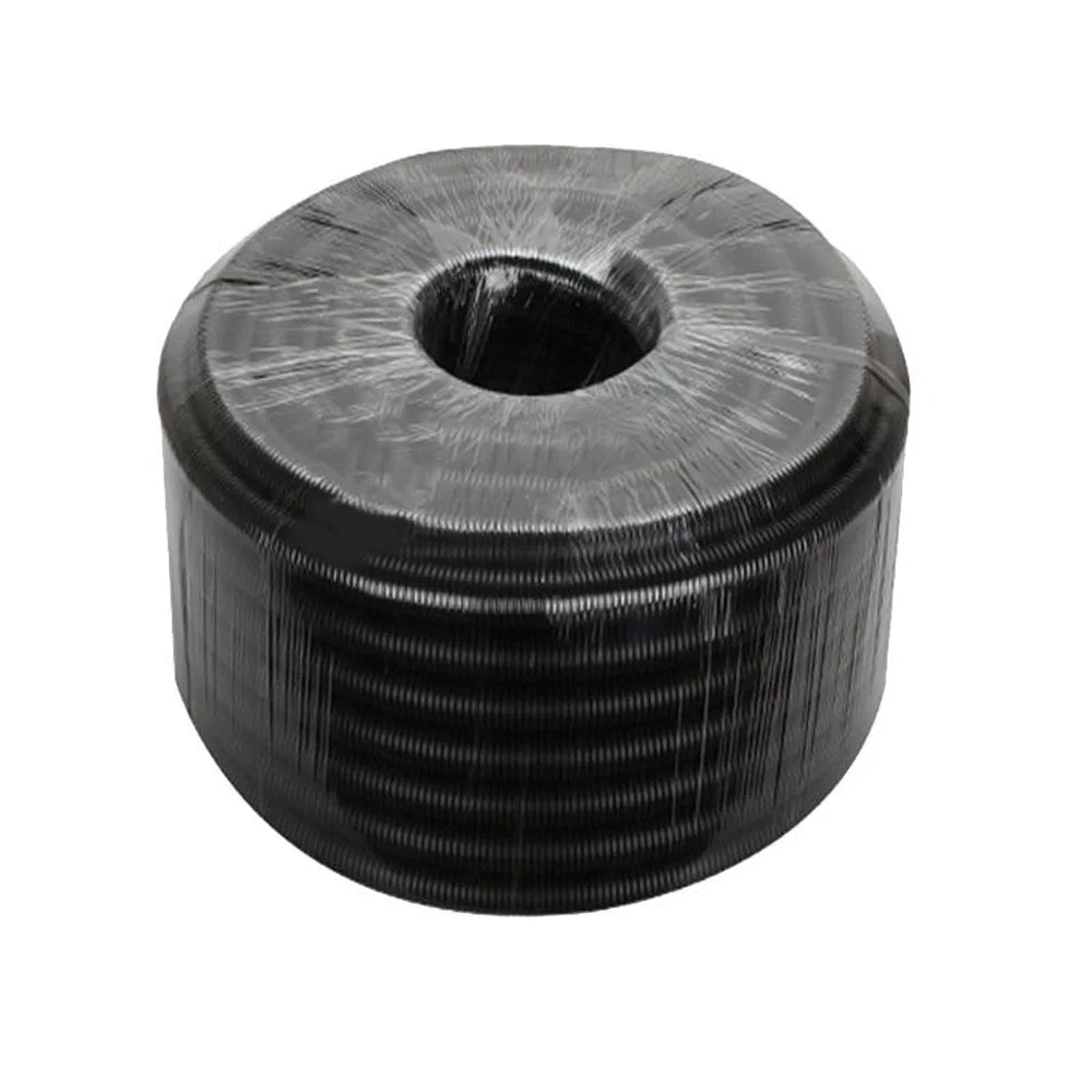 30m Corrugated Split Loom Tube 1/4" & 3/8" Cable Protector