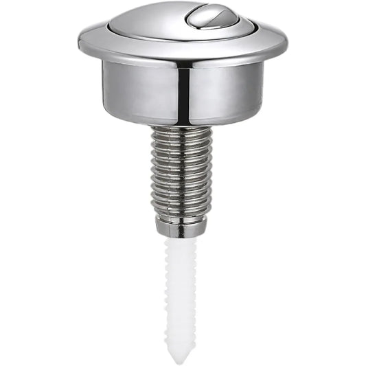 Dual Flush Toilet Push Button ABS Chrome Tank Replacement Kit Toilet Flush Button Peaceful Pleasures Health and Wellness Default Title