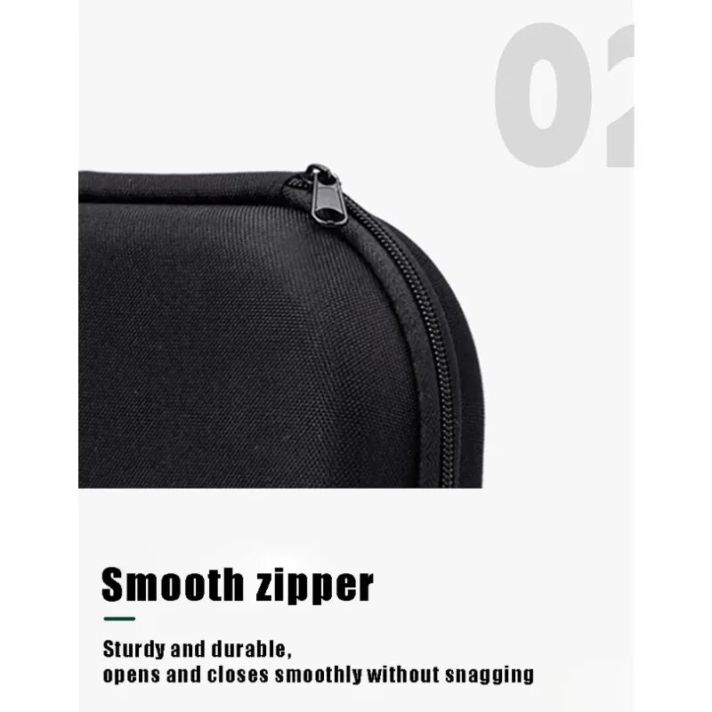 Portable Shockproof Bluetooth Headset Hard Case Earphone Storage Bag Carrying Pouch for Travel - Protective Earbuds Case Peaceful Pleasures Health and Wellness