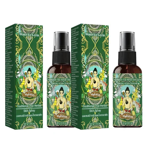 Niacinamide & Collagen Hydrating Body Mist | Thai Herbal Spray Hydrating Body Mist Peaceful Pleasures Health and Wellness black 30g