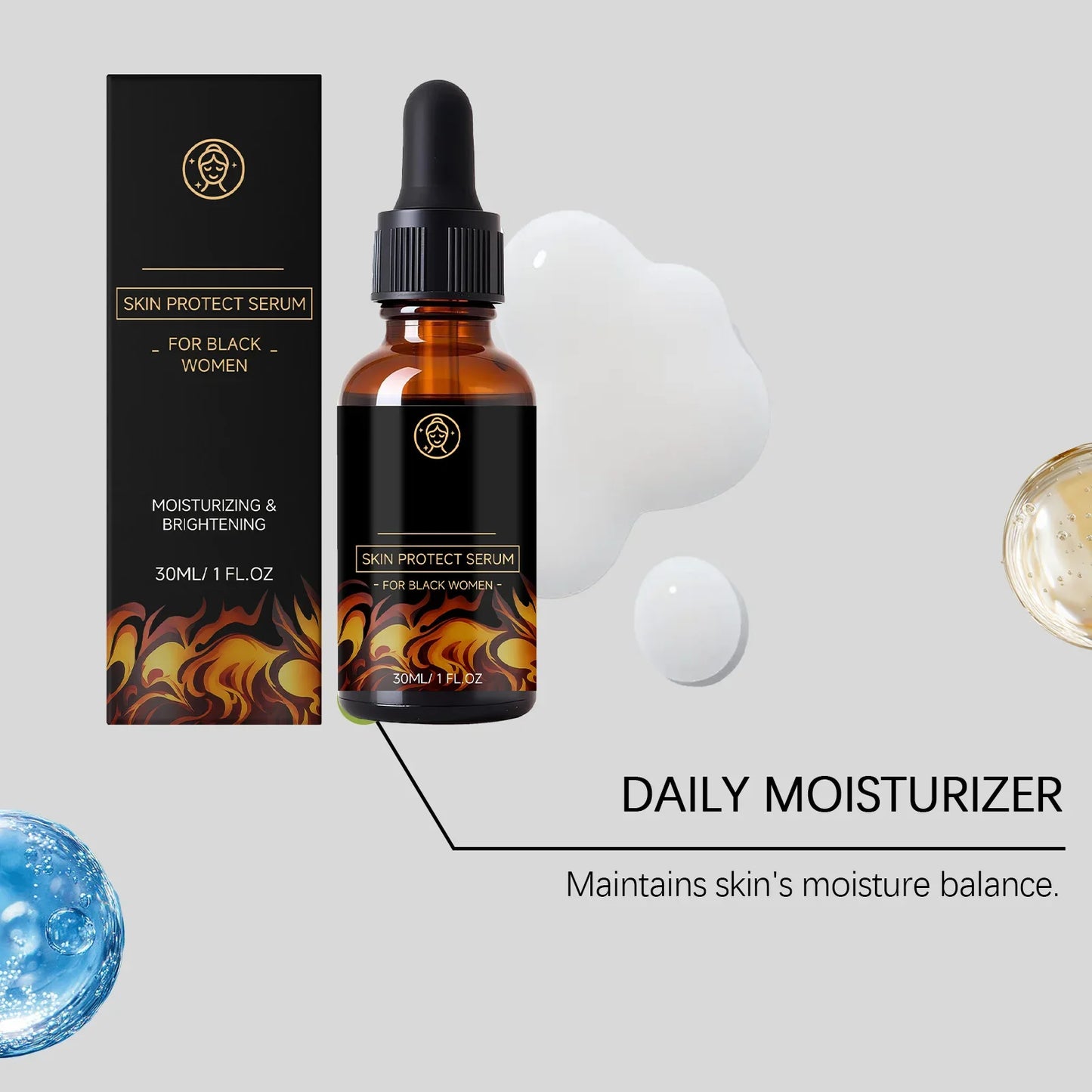Hydrating Facial Serum – Brightening, Firming & Glow 30ml