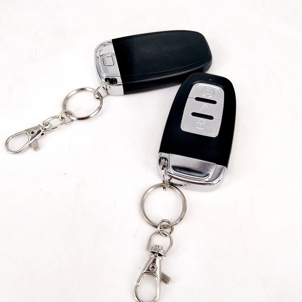 9-Pc Keyless Entry Push Button Remote Start & Anti-Theft Kit