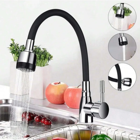 Modern 304 Stainless Steel Kitchen Faucet | Single Handle Kitchen Faucet Peaceful Pleasures Health and Wellness