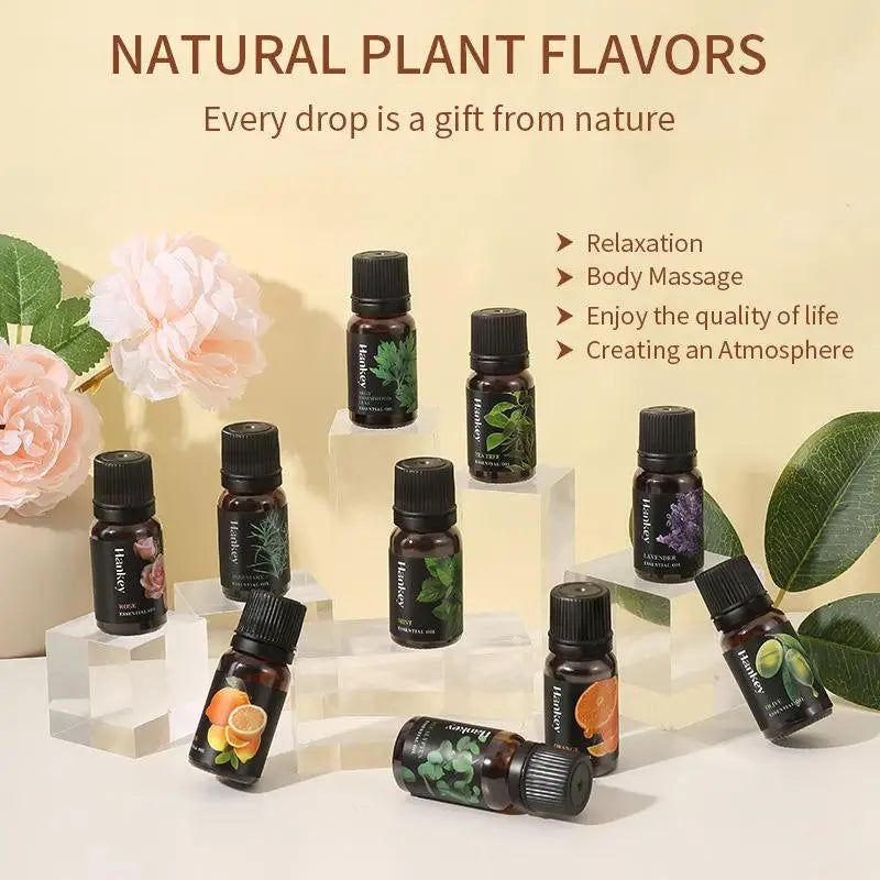 10ML Essential Oil Blend for Relaxation and Freshness Peaceful Pleasures Health and Wellness