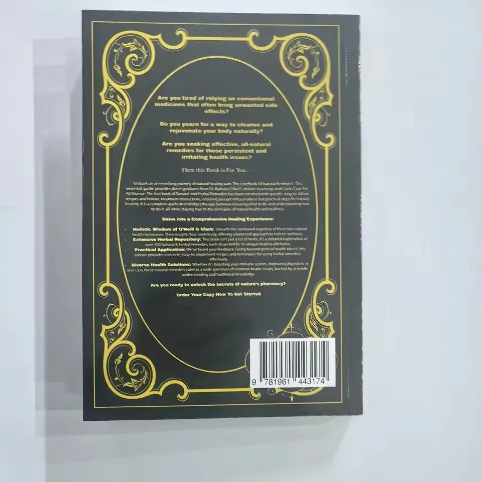 Lost Book Natural Remedies Over 150 Homemade Antibiotics Healing
