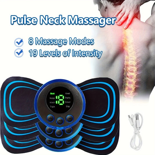 EMS Electric Muscle Massager – 8 Modes & 19 Strength Levels EMS Muscle Massager Oasis Select