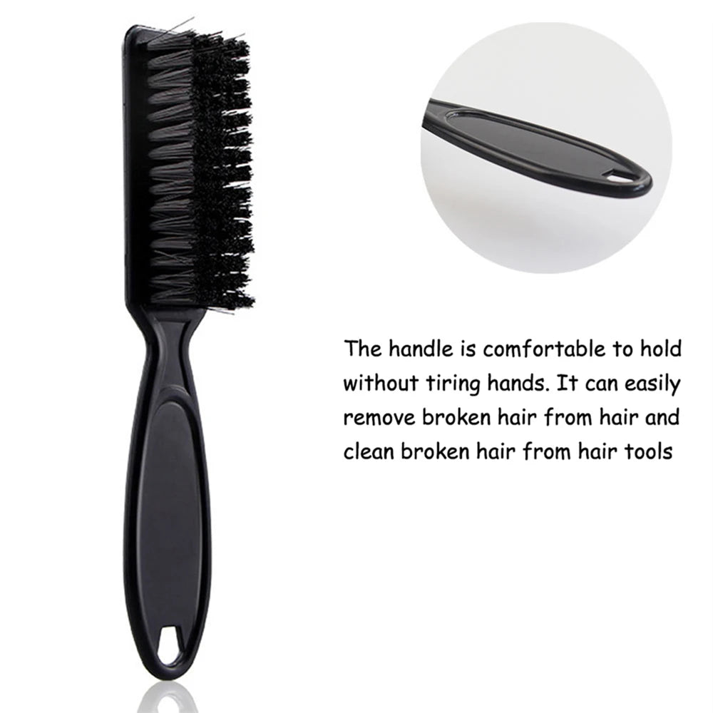 Soft Bristle Barber Cleaning Brush for Clippers & Blades