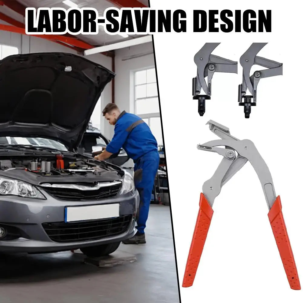 Car Fastener Remover Pliers Stainless Steel Spring Loaded Auto Clip Removal Tool for Door Panel Dashboard Interior Trim Removal Peaceful Pleasures Health and Wellness
