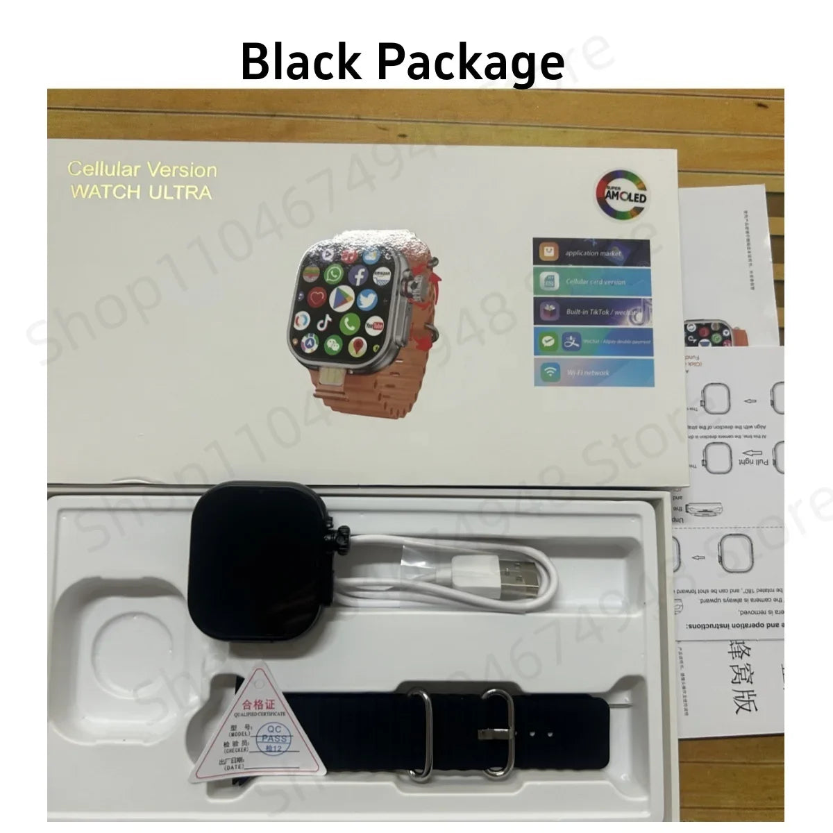 GOLDENSPIKE CD12 4G Android Smart Watch | GPS, Camera, SIM