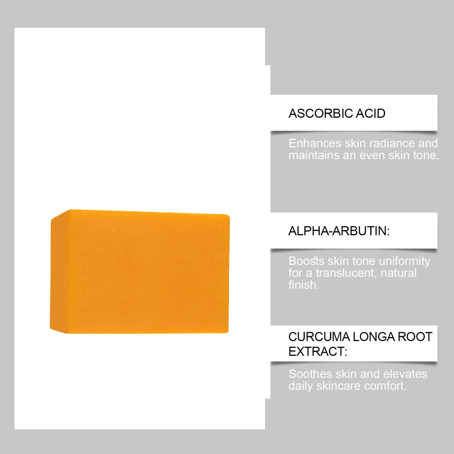 Brightening Anti-Acne Soap – Vitamin C, Turmeric & Salicylic