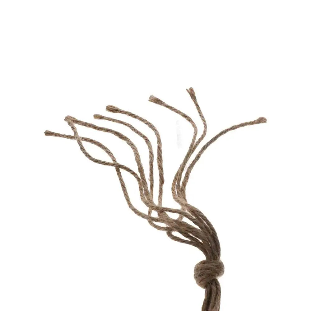 Macramé Hemp Rope Plant Hanger – Knotted Hanging Basket