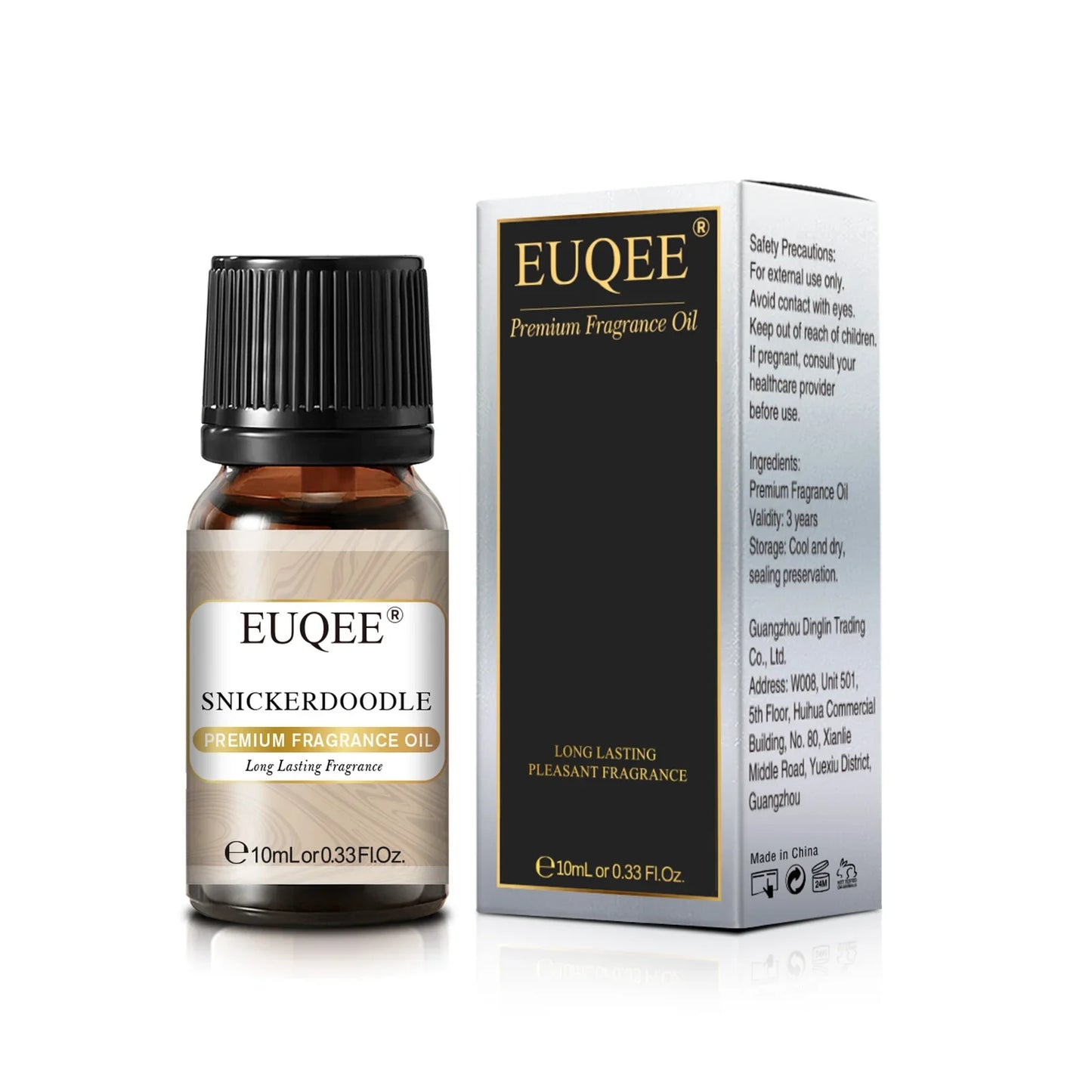 EUQEE 10ml Fragrance Oil – Reed Diffuser, Candle & Aromatherapy