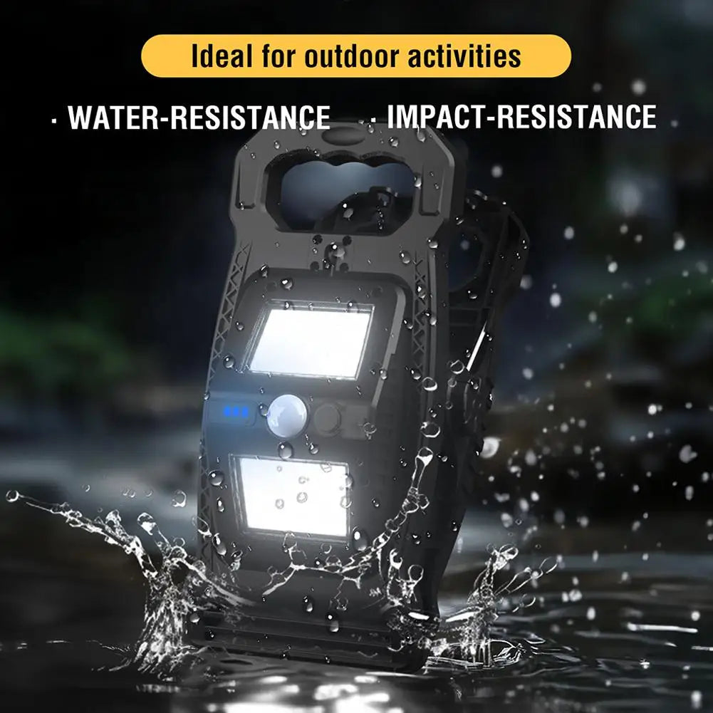 Clip-On Solar Motion Light IP65 Waterproof | 1200mAh PIR Sensor