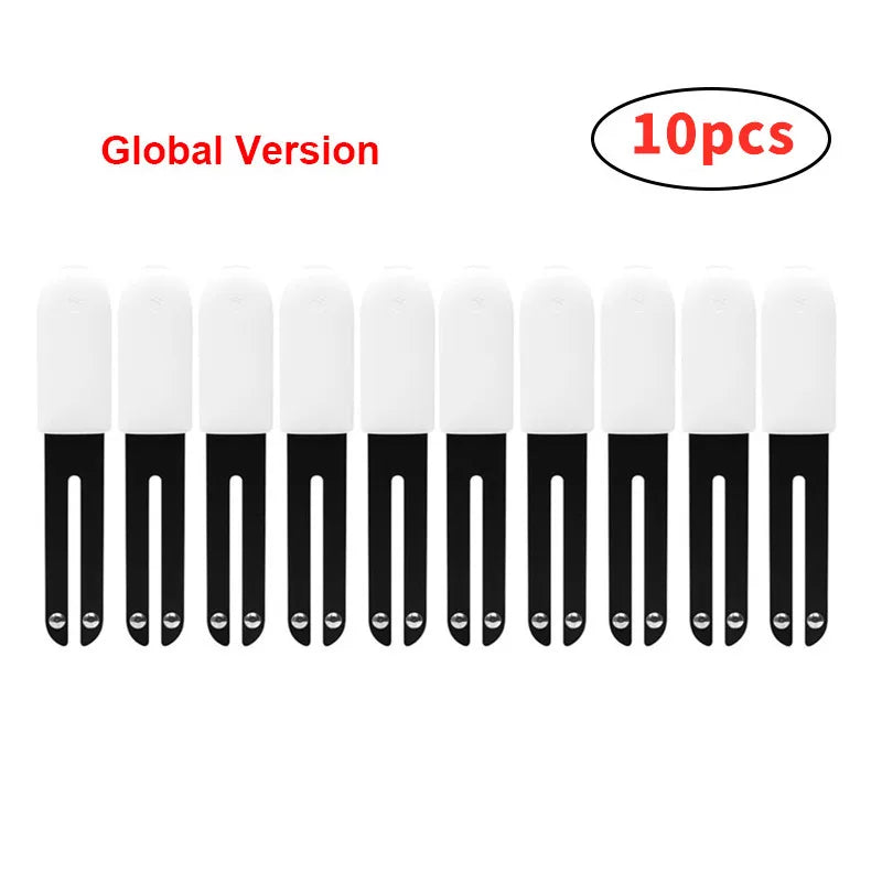 HHCC Flower Monitor Flora Garden Care Plant Grass Soil Water Fertility Smart Tester Sensor Flower Gardening Detector For Xiaomi Peaceful Pleasures Health and Wellness White 10pcs
