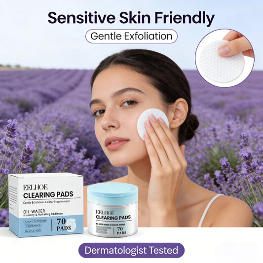 Salicylic Acid Toning Cotton Pad Daily Nourishing Reducing Dullness Brighten Skin Tone Long-Lasting Hydration Facial Peeling Pad Peaceful Pleasures Health and Wellness