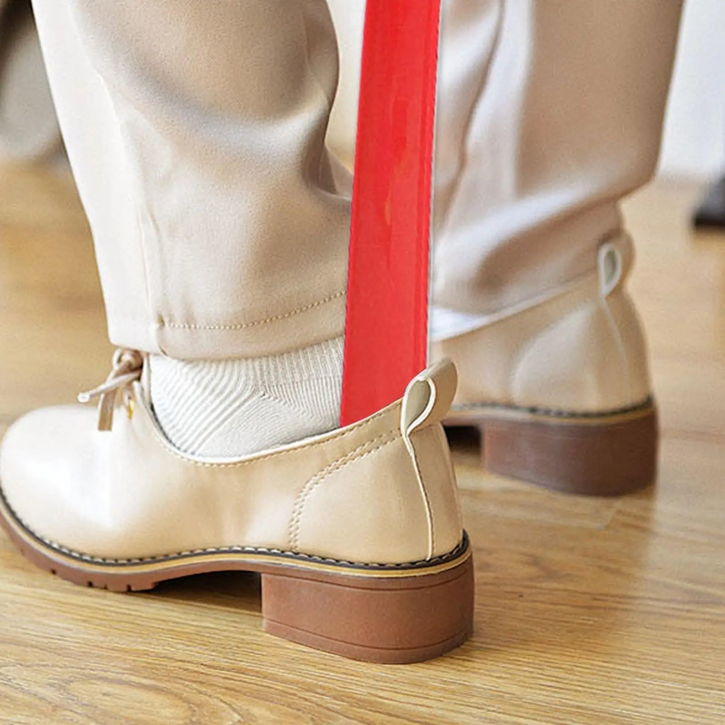 Long Handle Shoe Horn 16.7" ABS – Men, Women & Kids