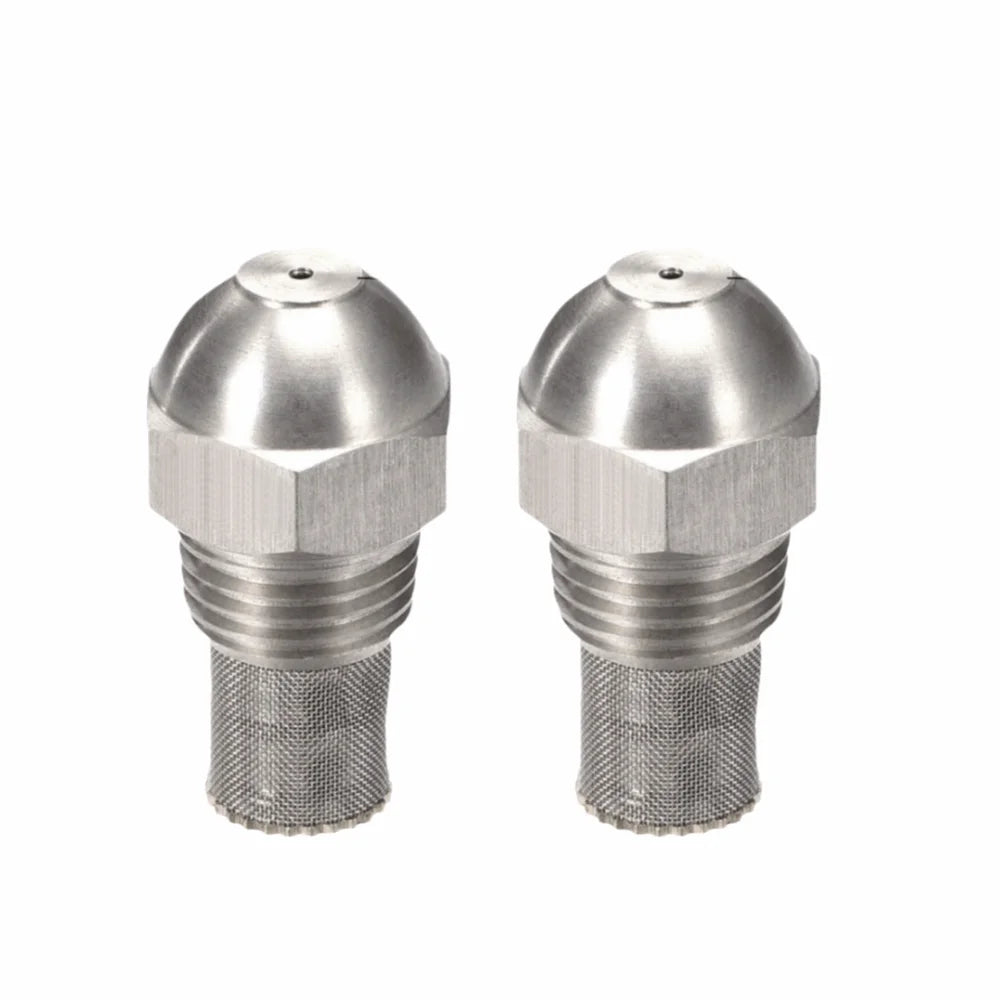 2-Pack 304 Stainless Steel Misting Nozzles 1/4 BSPT 1.5mm Spray