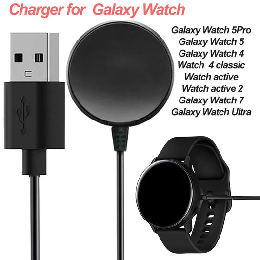 Wireless Charger for Samsung Galaxy Watch 5 Pro/4/3/Active Peaceful Pleasures Health and Wellness