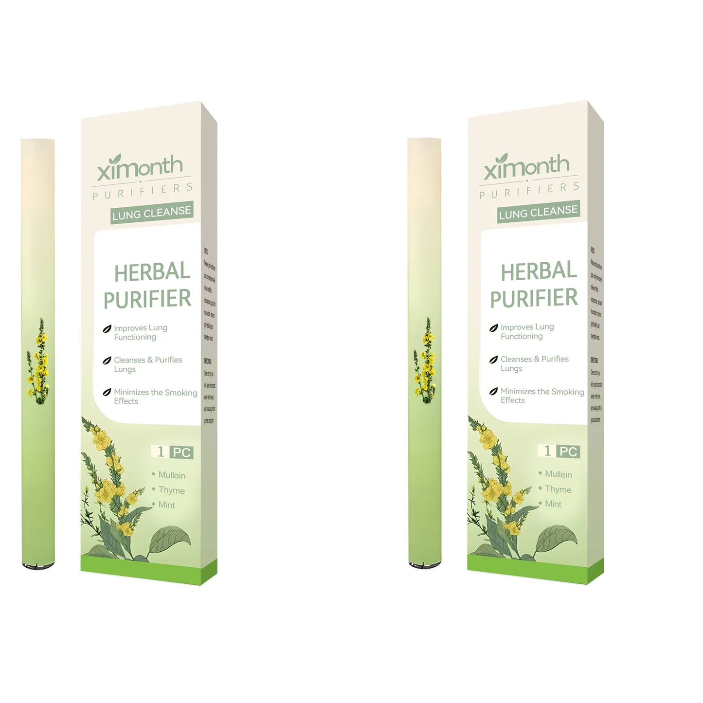 Natural Herbal Aromatherapy Inhaler Stick | Portable Wellness