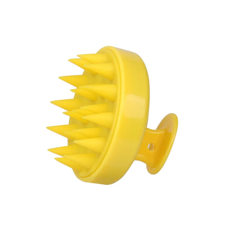 Silicone Scalp Massage Comb – Soft Shampoo Brush Hair Care