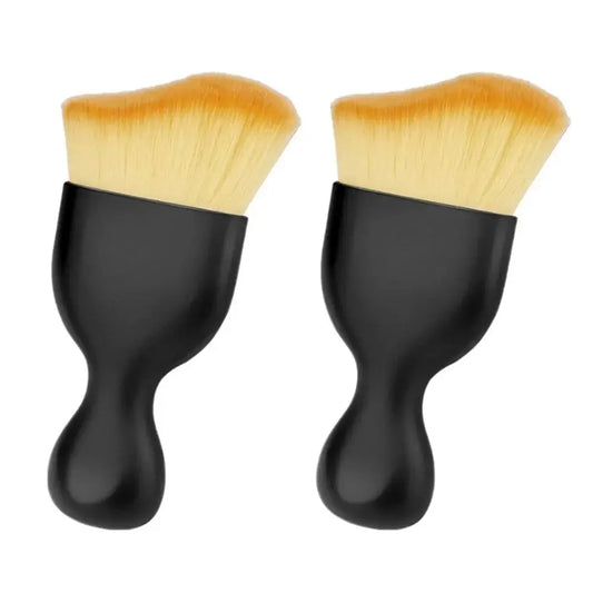2 Pcs Car Interior Dust Sweeping Soft Brush Car Washing Tool Keyboard Gap Car Dust Brush out Trend Cleaning Brush Peaceful Pleasures Health and Wellness 2pcs