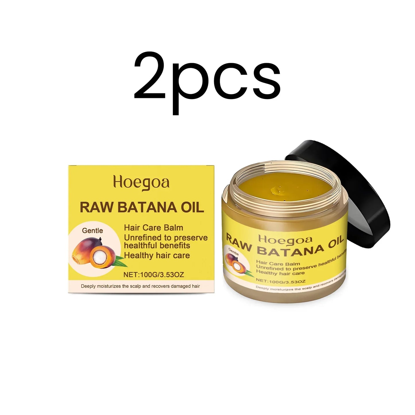 Hoegoa Batana Oil Hair Balm – Moisturizing Repair Serum 100g