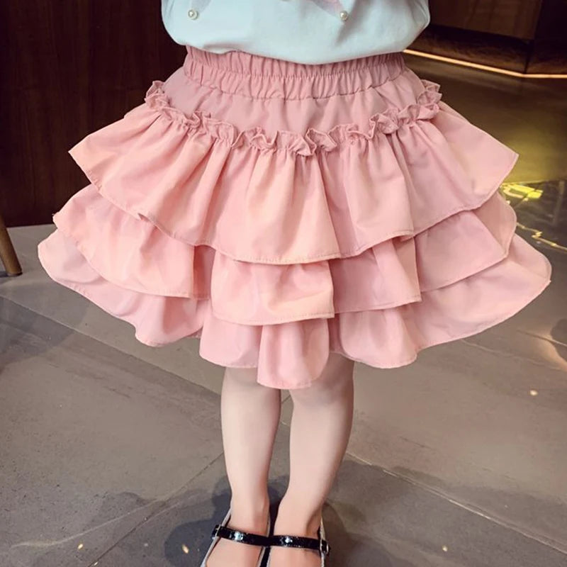 Girls Tutu Ballet Princess Skirt | Summer Cake Skirt Ages 7–13