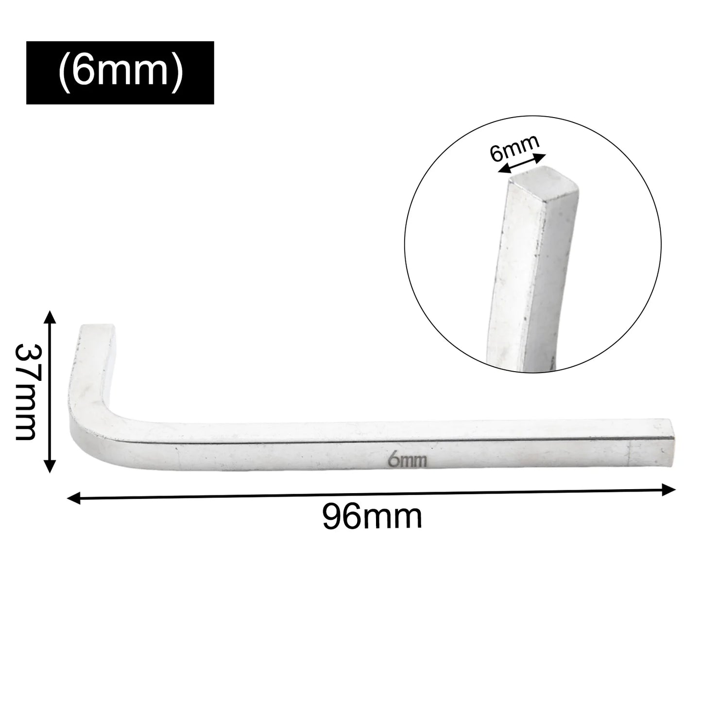 L-shape Square Head Wrench Key 4 Point Screwdriver Security Self