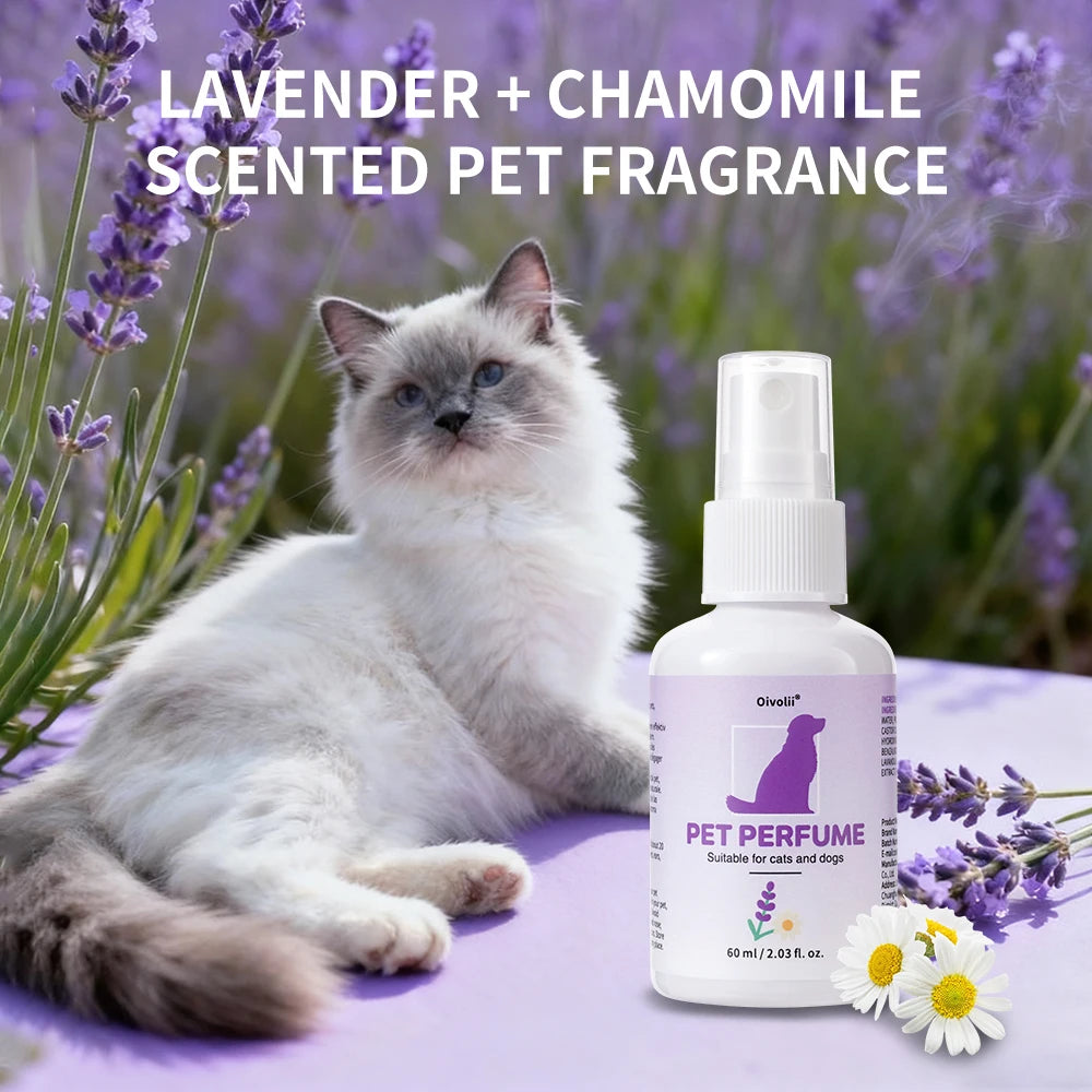 Pet Deodorizing Spray Long Lasting Fragrance Eliminates Body Odor