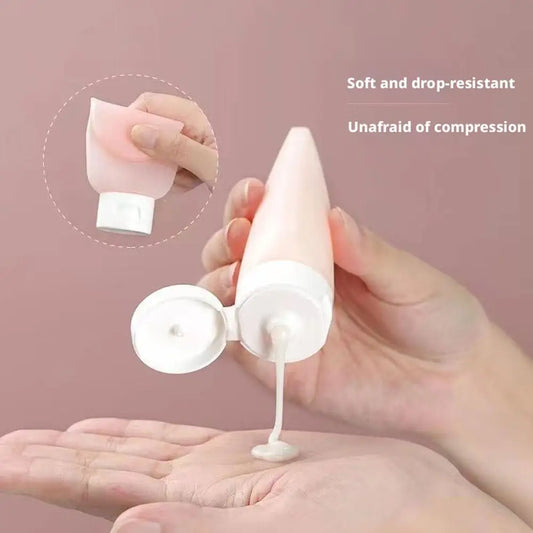 60ml Travel Silicone Squeeze Bottles – 4-Pack Leakproof TSA Travel Toiletry Bottles Oasis Select