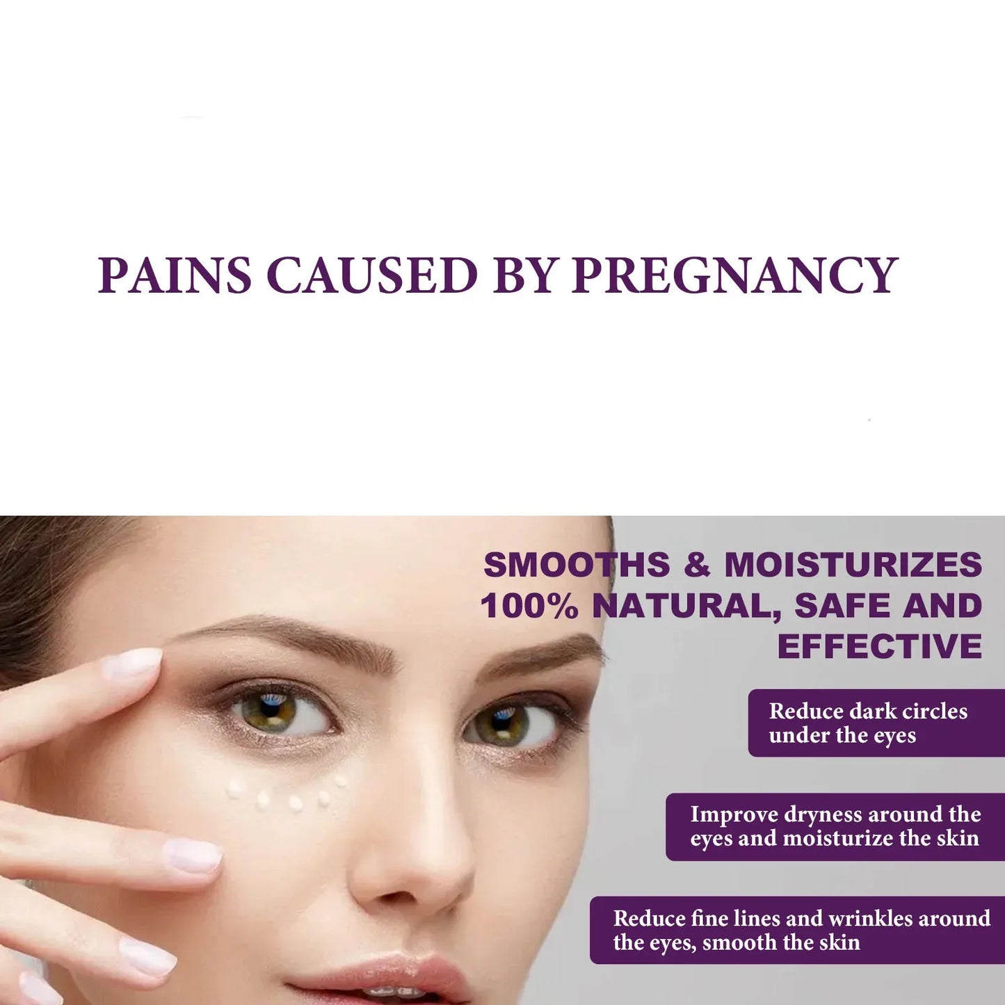 Eye Cream Remove Eye Bags Fade Fine Lines Wrinkle Lifting Firming Anti Puffiness Nourish Dark Circles Corrector Cream Peaceful Pleasures Health and Wellness