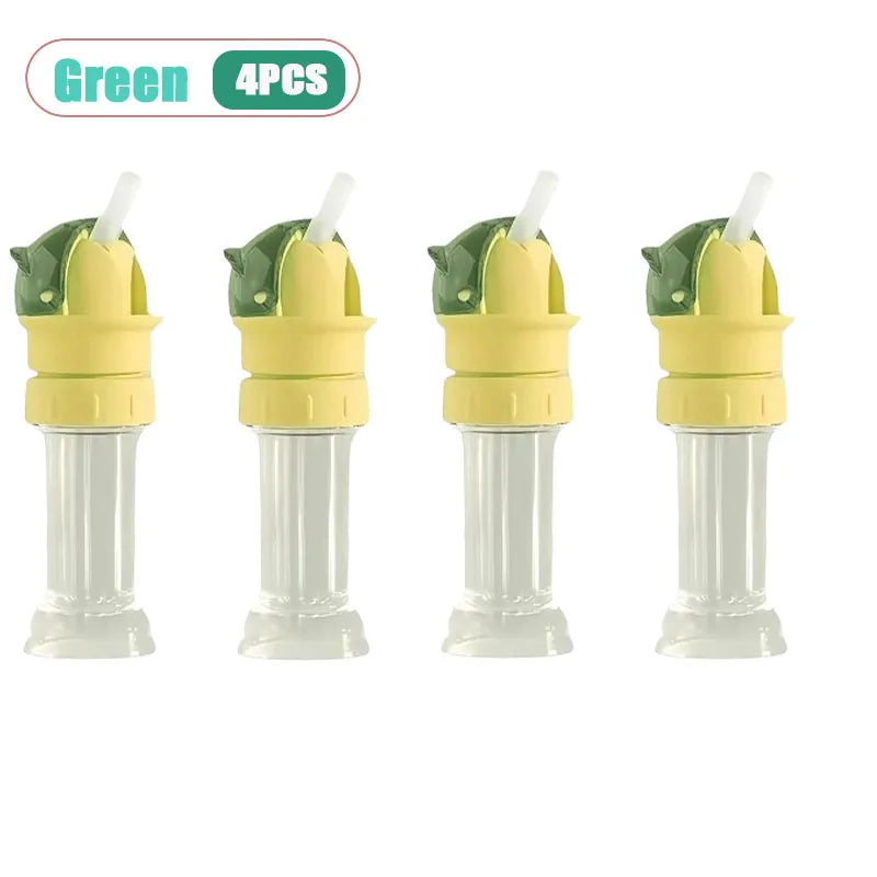 Universal Baby Bottle Cap with Anti-Choke Straw | Kids Sippy