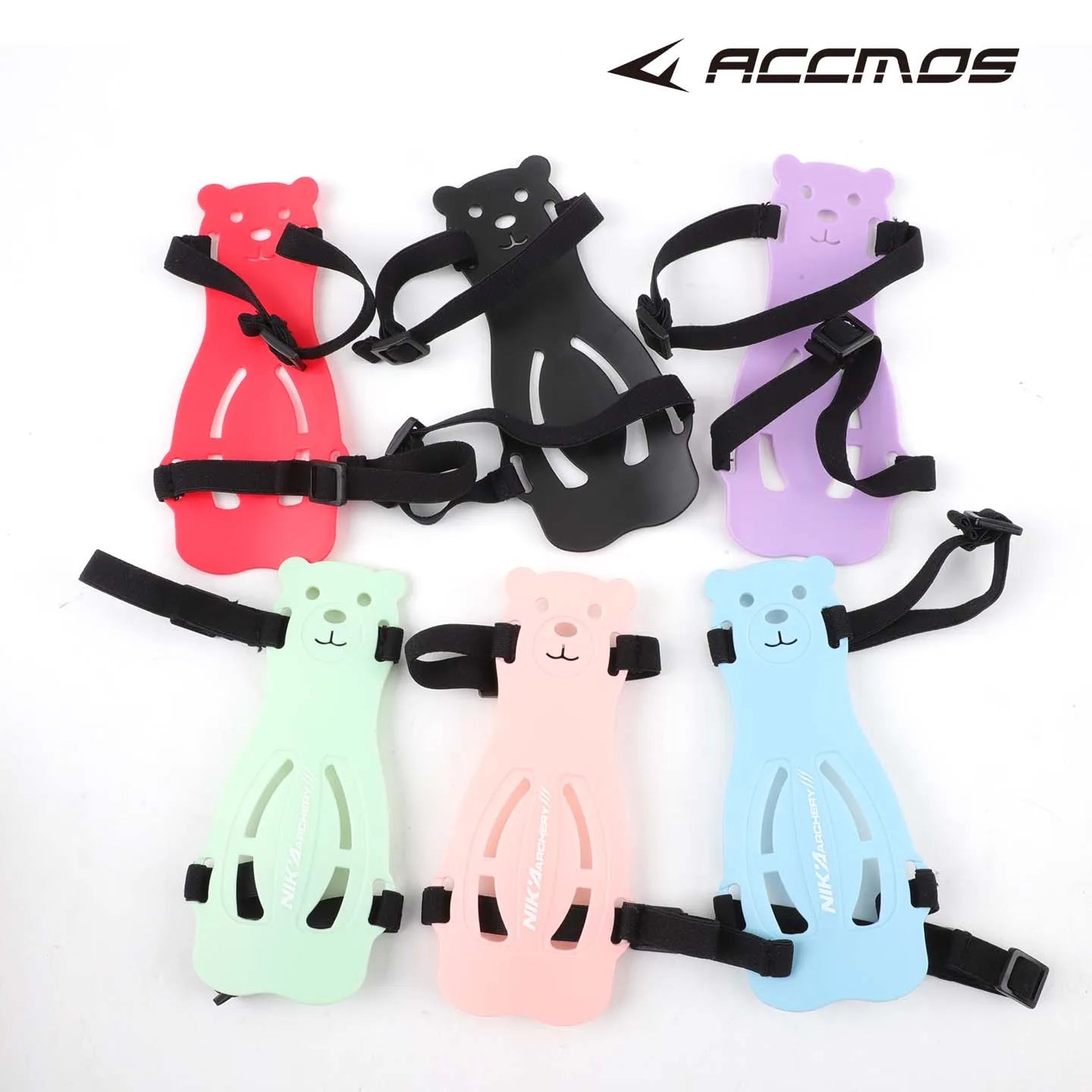 Arm Guard Cute Bear Safe Rubber Adjustable Archery Accessory