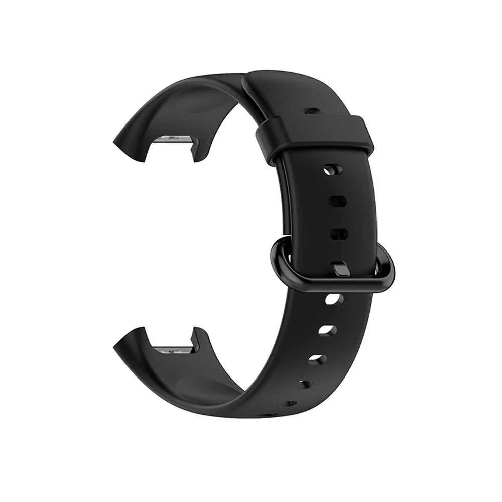 Silicone Sport Strap for Redmi Watch 2 Lite & Xiaomi Watch 2 Peaceful Pleasures Health and Wellness black