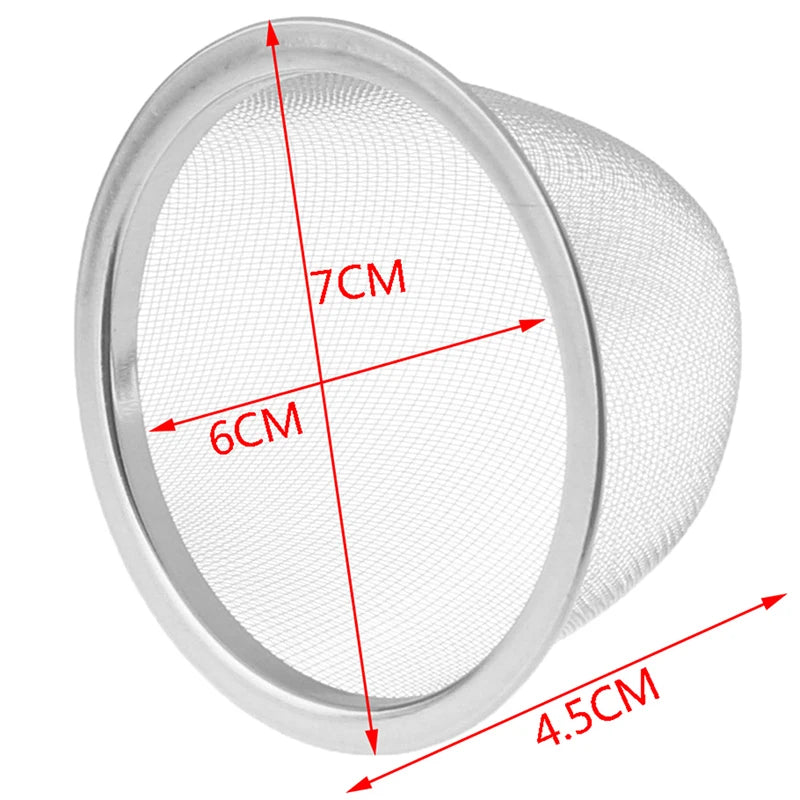 Reusable Stainless Steel Mesh Tea Infuser Strainer | 5–8cm