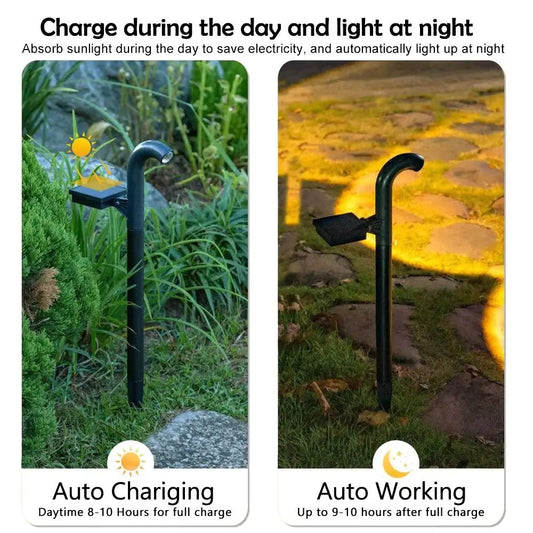 Solar Pathway Lights Outdoor – Warm White LED, IP55 Waterproof Solar Pathway Light Oasis Select