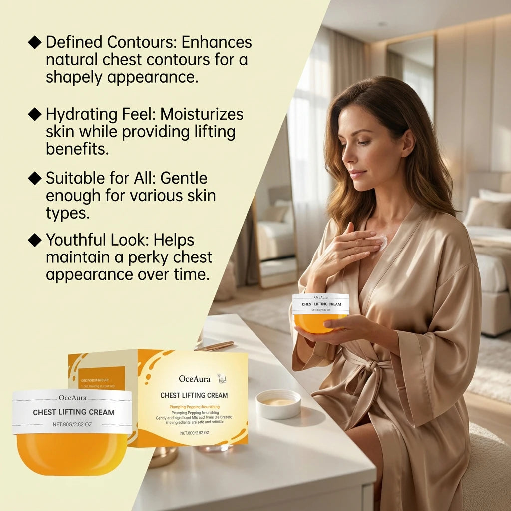 OceAura Chest & Décolletage Firming Cream 80g | Bust Care