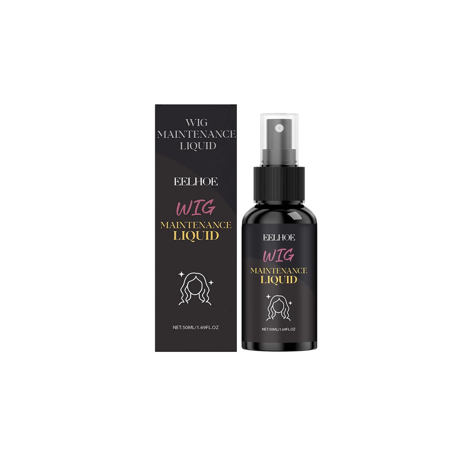 Eelhoe Coconut Wig Spray – Volume, Frizz Control & Softness
